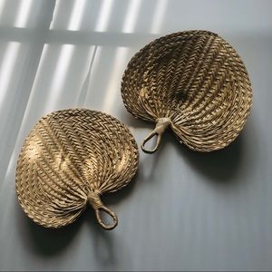 Woven Palm Fans
